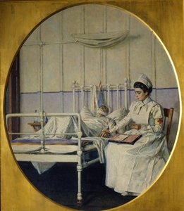 手紙は中断されました、1901 作： Vasili Vasilievich Vereshchagin