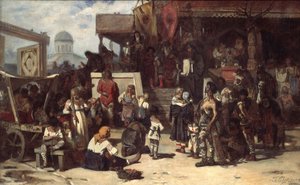 グランドプリンスの判決、1874 作： Vasilij Ivanovic Surikov