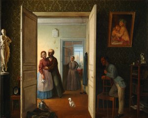 失敗したランデブー、1869 作： Vasily Nikiforovich Bovin