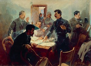 1917年の十月革命の杖 作： Vasily Semyonovich Svarog