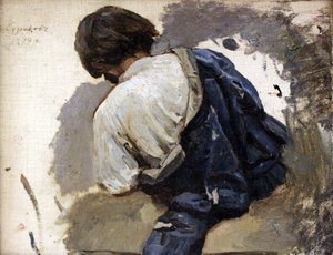 ブルーのカフタンを着たStreltsyさん 作： Vasily Surikov
