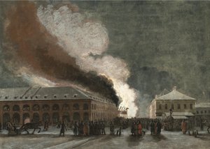 塩貿易行の火 作： Georg Wilhelm Timm