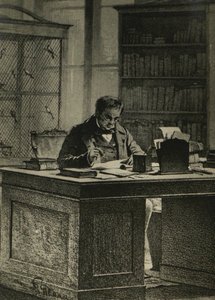 文献学者で出版者のニコライ・イワノビッチ・グレッチの肖像（1787～1867年）。 作： Georg Wilhelm Timm