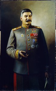 ソビエト連邦将軍の制服を着たJ.スタリーン 作： Vassily Nikolayevich Yakovlev