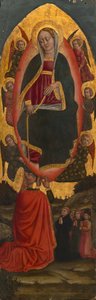聖母被昇天と聖人たち（アウグスチノ会祭壇画より 作： Venetian