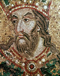 王の頭部（モザイク詳細 作： Veneto Byzantine School