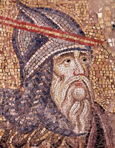 兵士の頭部（モザイク画 作： Veneto Byzantine School