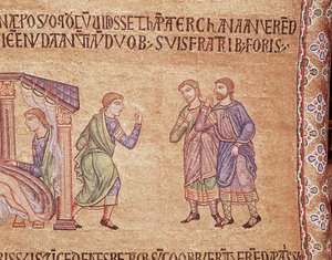 ノアの生涯（モザイクの詳細 作： Veneto Byzantine School
