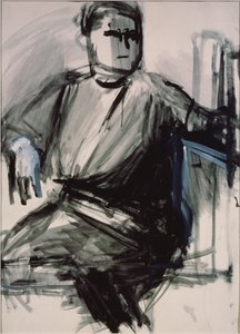 自画像、1934 作： Vera Mikhailovna Yermolayeva