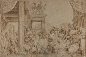 シモンの家のキリスト 作： Veronese (Paolo Caliari)