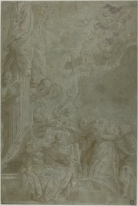 聖カタリナの神秘の結婚 作： Veronese (Paolo Caliari)