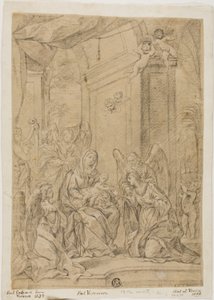 聖カタリナの神秘的な結婚 作： Veronese (Paolo Caliari)