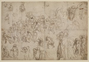 十字架を運ぶキリストの研究、1571年頃 作： Veronese