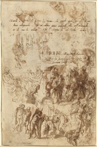 ラザロの育成とその他の構成に関する研究 [裏面] 作： Veronese