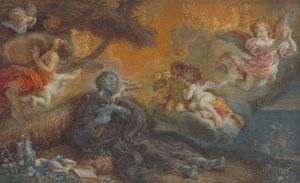 聖フランシスコ・ザビエルの死 1750年頃 油彩・ベラム 作： Veronica Stern