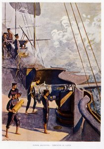 アルゼンチン海軍の実践 作： Vicente Blasco Ibanez
