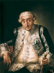 カイエタノ・デ・ウルビーナ・イ・オルティス・デ・ザラテの肖像 1801年頃（油彩・キャンバス
