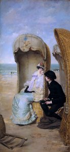 告白 作： Vicente Palmaroli y Gónzalez