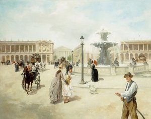 コンコルド広場（船内の油） 作： Vicente de Paredes