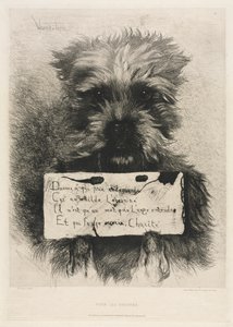貧しい人々のために、1863年。 作： Vicomte Lepic Ludovic Napoléon
