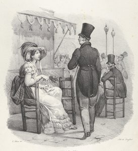 チャプ。 IV: 彼女は私を見ている ！ なんて幸​​せなんだ！ 彼女は私に気づきます！ 1824 年。 作： Victor Adam
