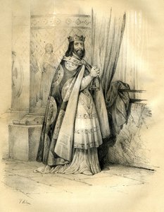ダゴベルト1世（600年～639年） オーストラシア王（623年～629年）、全フランク王（629年～634年）、ノイストリア王、ブルゴーニュ王（634年～639年）。ダゴベルト1世の治世
