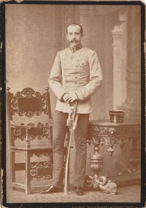 ルドルフ、オーストリア皇太子 1858-1889年、1888年 作： Victor Angerer