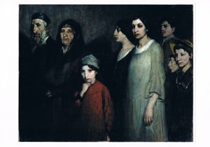 移民たち 1910年頃（キャンバスに油彩） 作： ビクター・ハーゲマン