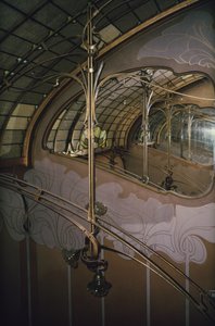 天井のディテール 作： Victor Horta