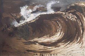 私の運命、1857年（ペンとインク、ウォッシュとガッシュ） 作： Victor Hugo