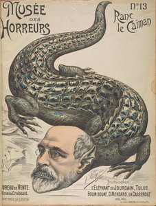 恐怖の博物館 恐怖のギャラリー: アーサー ランク、1899 年。 作： ヴィクトル・レネプヴ