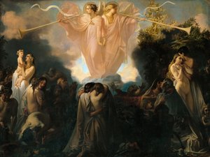 死者の復活、1870年。 作： Victor Louis Mottez