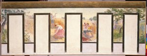 バニョレ市庁舎のスケッチ：フィールドワーク