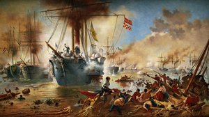 リアクエロの海戦 作： Victor Meirelles de Lima