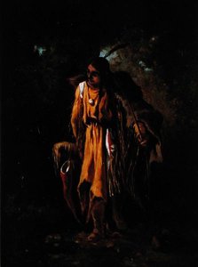 In the Woodlands（油彩・パネル 作： Victor Nehlig