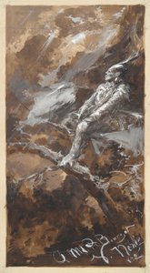 嵐の中のインディアン 作： Victor Nehlig