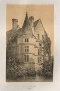 15 世紀の美しい建築物やモニュメント。 そしてXVI。 世紀: 15世紀と16世紀のフランスのシャトー: Pl. 68, Le Plessis-Bas (Aisne) 作： Victor Petit
