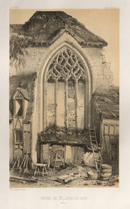 15 世紀の美しい建築物やモニュメント。 そしてXVI。 何世紀にもわたって: XV および XVI 世紀のフランスの城: Pl.17、サン ジャン ル バ (エーヌ) の遺跡