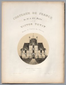 聖マンビエウカルバドス城の扉、1860年。 作： Victor Petit