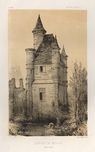 P11、Chateau De Maulny Haute-Marne、1860年。 作： Victor Petit