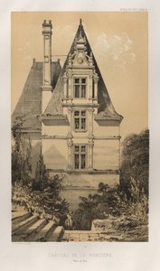 ... Pl 37、シャトードゥラランシエールメインエロワール、1860年。 作： Victor Petit