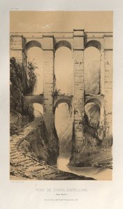 ... Pl 50、ポンデチヴィタ-カステリャーナローマ諸国、1860年。 作： Victor Petit