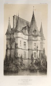... Pl。67、Le Chastenet-NeufSaôneet Loire、1860。 作： Victor Petit
