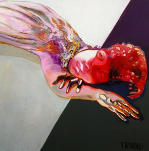 鮮やかな抽象的な人物像 作： Victor Tkachenko