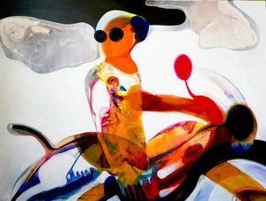  作： 