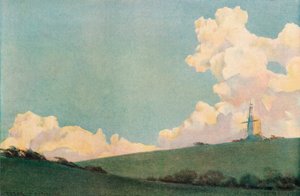 積雲、c1888-1925、1925 作： Victor Wyatt Burnand