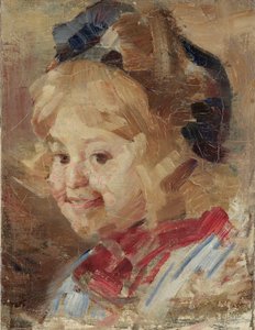 少女の頭部 作： Vidosava Kovačević