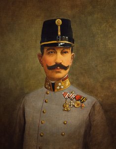 Kenraali Eduard von Bohm-Ermolli, n. 1916 (öljy kankaalle) 作： Vienna Nedomansky Studio