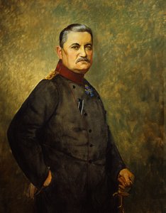 カール・フォン・ブロー将軍、1916年頃（キャンバスに油彩） 作： Vienna Nedomansky Studio
