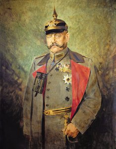 パウル・フォン・ヒンデンブルク将軍、1916年頃（キャンバスに油彩）